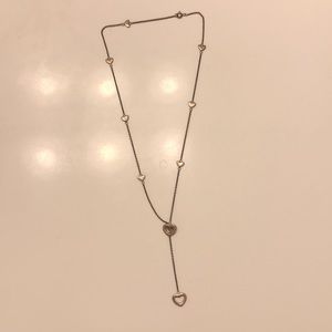 Tiffany and co heart lariat